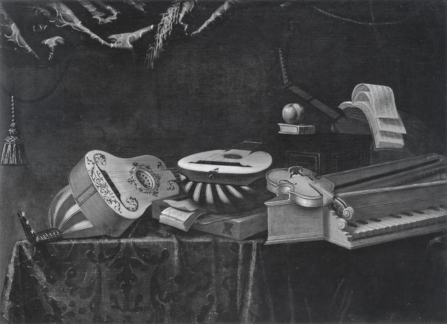 Wadsworth Atheneum Museum of Art — Evaristo Baschenis. Still Life with Instruments of Music  — insieme